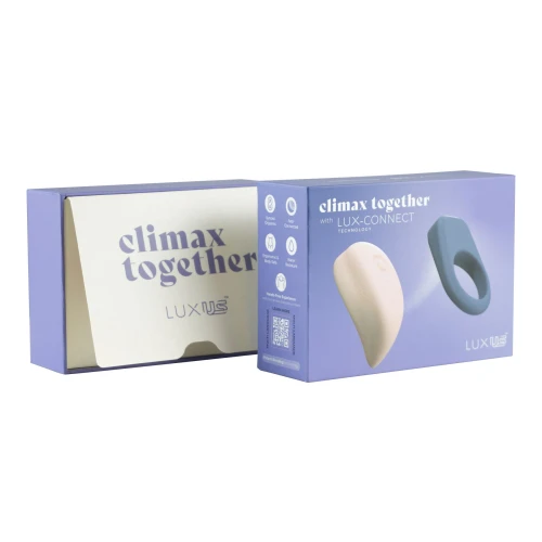 На фото смарт-вібратор для пар Kiiroo Luxus, вібратор для клітора та ерекційне кільце 