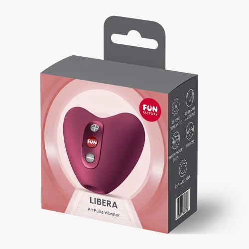 На фото вакуумный стимулятор Fun Factory Libera, 11 уровней вакуума, перезаряжа