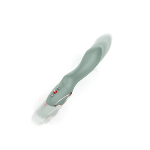 На фото пульсатор Fun Factory Stronic Dive Light Green, 8 режимів роботи, перезаряджуван