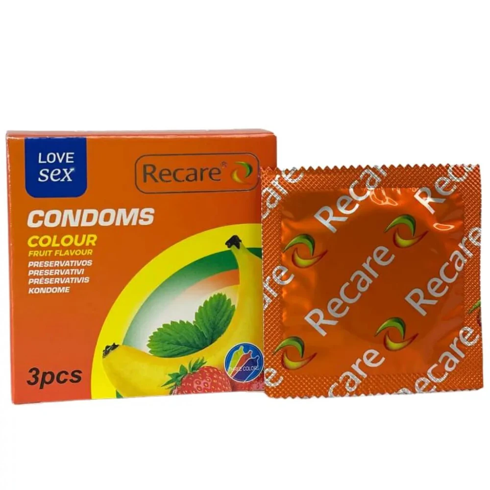 Презервативы Recare Color Fruit Flavour 