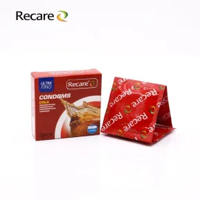 Презервативи Recare Cola Dotted&Ribbed 3 шт