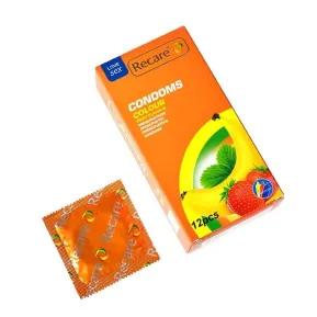 Презервативы Recare Color Fruit Flavour 12 шт