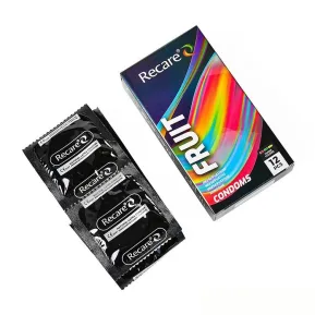 Презервативи Holographic Recare Color Fruit 12 шт