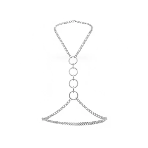 Серебряная портупея Art of Sex - Mango, XS-2XL