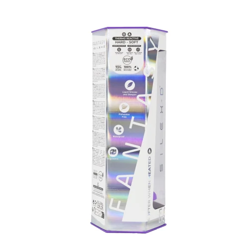 На фото фаллоимитатор SilexD Fantasy Liquid Silicone Dreamy 7in Purple