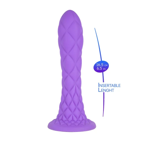 На фото фаллоимитатор SilexD Fantasy Liquid Silicone Dreamy 7in Purple