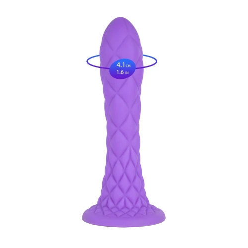 На фото фаллоимитатор SilexD Fantasy Liquid Silicone Dreamy 7in Purple