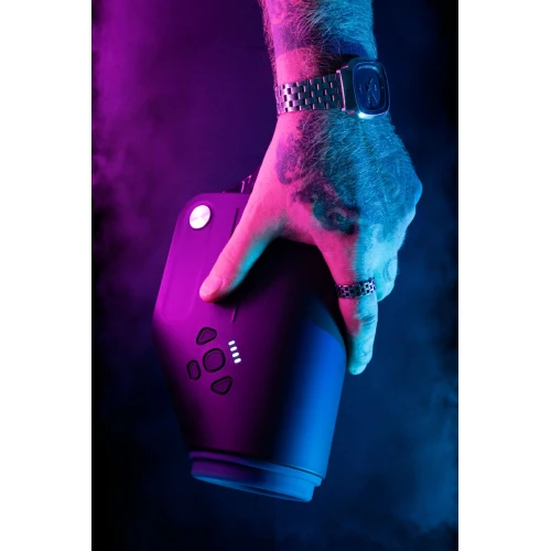 На фото смарт-мастурбатор Kaotik Labs The Shotty, режим edging, вибрация, вращение и имитация фрикций