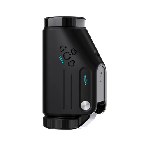 На фото смарт-мастурбатор Kaotik Labs The Shotty, режим edging, вибрация, вращение и имитация фрикций