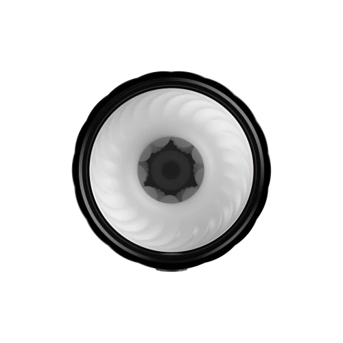 На фото смарт-мастурбатор Kaotik Labs The Shockwave, режим edging, имитация фрикций