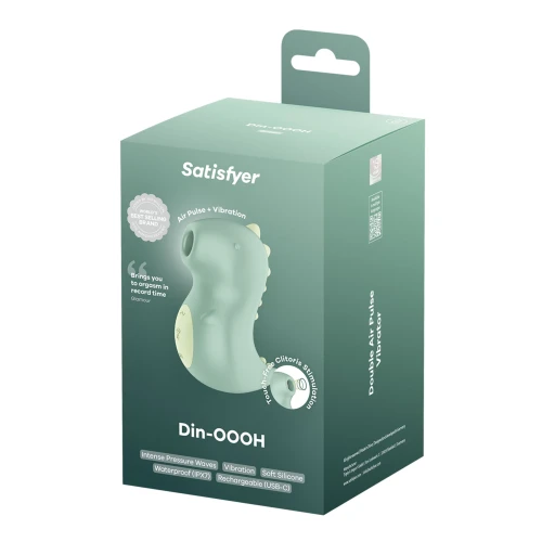 На фото вакуумний кліторальний стимулятор Satisfyer Din-OOH 