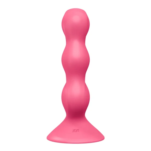 На фото анальний стимулятор-намистини Satisfyer Triple Ball-R Red 