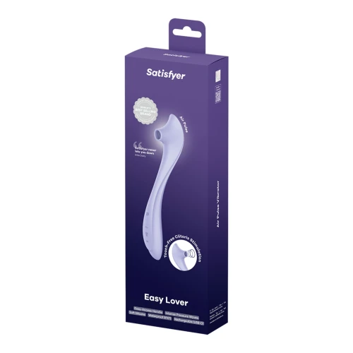 На фото вакуумний кліторальний стимулятор Satisfyer Easy Lover 