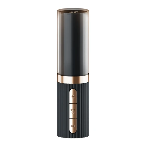 На фото вакуумный стимулятор Satisfyer Deep Kiss, магнитная технология 3D Air Pulse, 30 режимов, крышечка