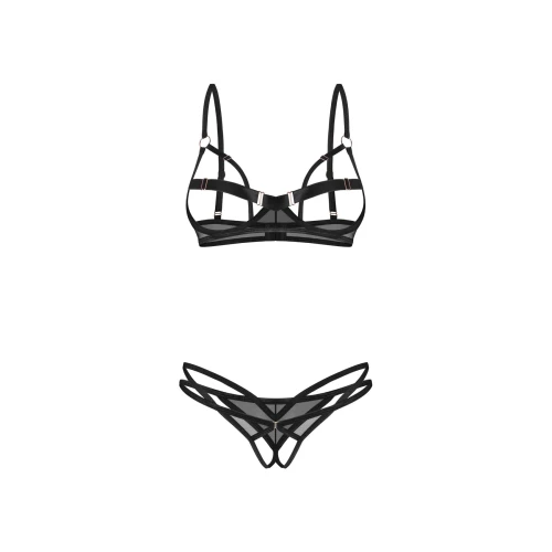 На фото сексуальный комплект Obsessive Euridia 2-pcs set M/L