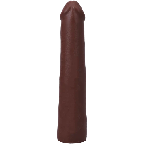 На фото фаллоимитатор Doc Johnson The Realistic Cock ULTRASKYN - 9 Inch Chocolate