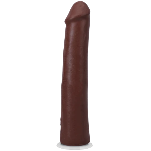 На фото фаллоимитатор Doc Johnson The Realistic Cock ULTRASKYN - 9 Inch Chocolate