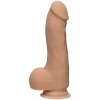 Doc Johnson The D - Master D - 7.5 Inch With Balls - Фаллоимитатор с реалистичным покрытием ULTRASKYN