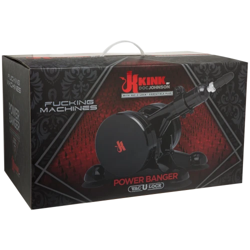 Doc Johnson Kink - Fucking Machines Power Banger - Секс машина с креплением Vac-U-Lock