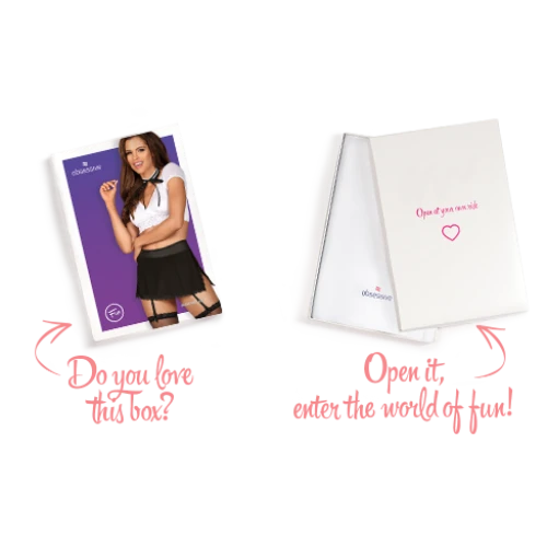 Obsessive Secretary (S/M) - Черный ролевой костюм "Секретарша"