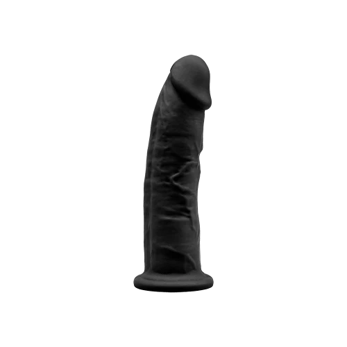 SilexD Robby Black - Черный фаллоимитатор с возможностями охлаждения и нагревания