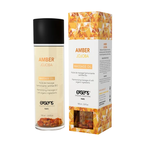 EXSENS Amber Jojoba 100мл - натуральне масажне масло з бурштином