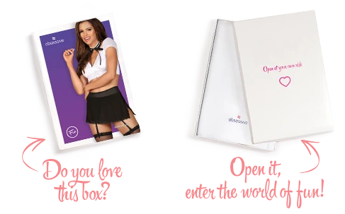 Obsessive Secretary (L/XL) - Черный ролевой костюм "Секретарша"