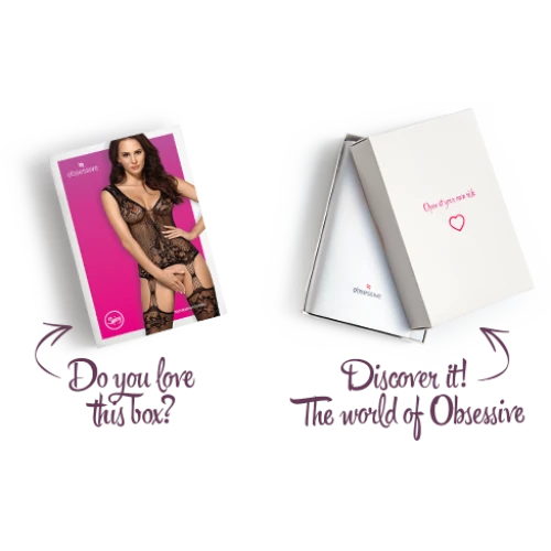 Obsessive Bodystocking F221 XL/XXL - Сексуальний бодістокінг