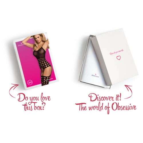 Бодистокинг Obsessive Bodystocking G310 S/M/L (мятая упаковка!!!)