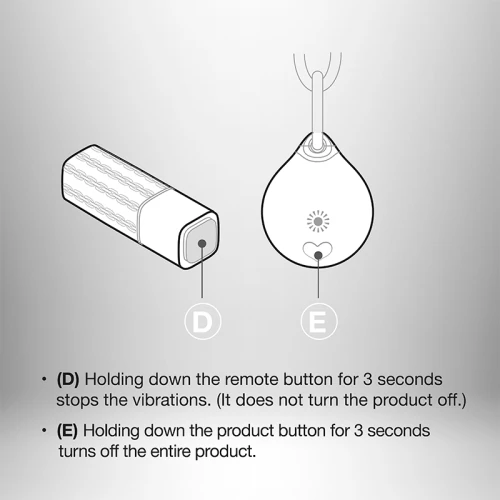 Rocks Off Ball & Chain - Мощное виброяйцо с цепью