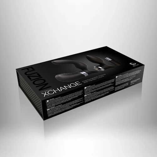 Rocks Off Fuzion Xchange - Премиум набор вибромассажера простаты с двумя сменными насадками