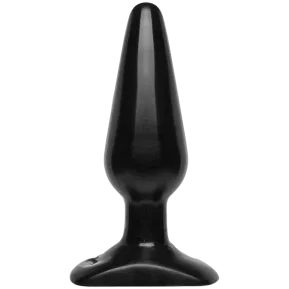Doc Johnson Smooth Classic Medium - Black - Анальна пробка