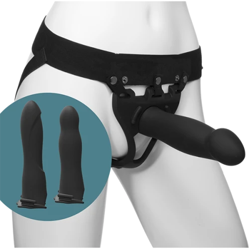 Doc Johnson Body Extensions - BE Ready - Black - Набір для страпона