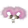 Adrien Lastic Handcuffs Pink - Наручники с мехом
