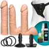 Doc Johnson Vac-U-Lock Dual Density UltraSKYN Set - Набор для страпона 