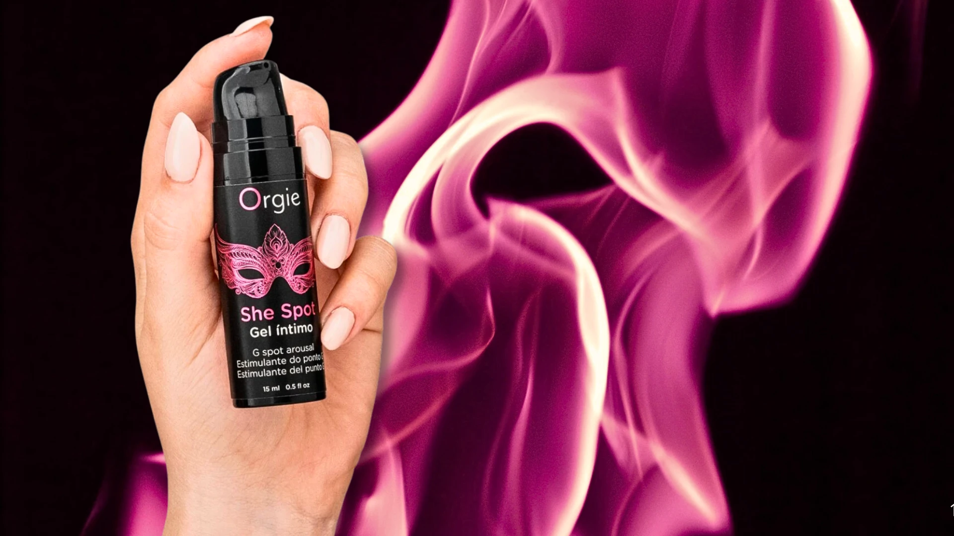 Orgie She Spot возбуждающее средство для женщин в руке