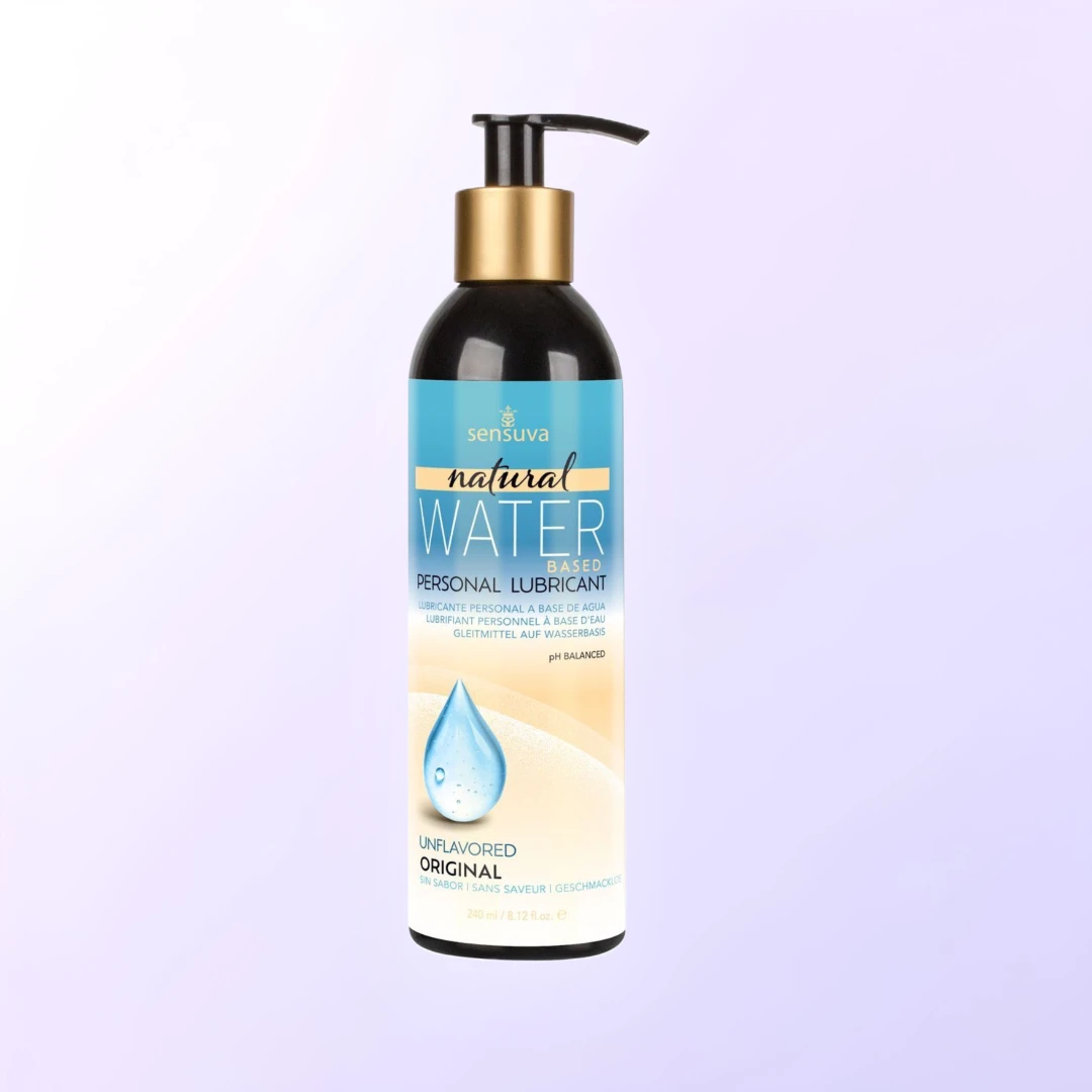 Фингеринг - лубрикант фото натурального лубриканта Sensuva Water based