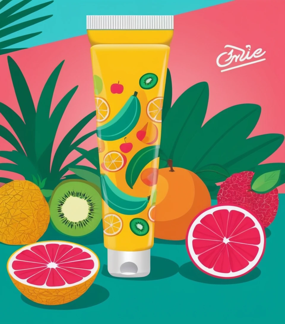 на фото зображені фруктові смазки для оральних лубрикантів 