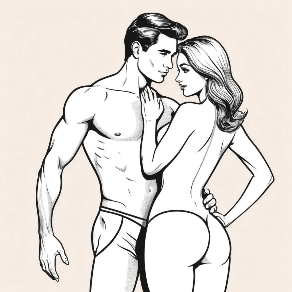 Перший секс - сексуальна дівчина з хлопцем