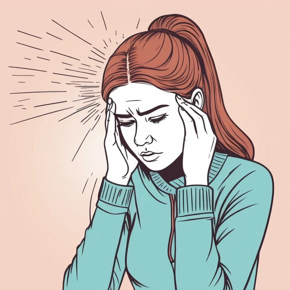 У жінки болить голова