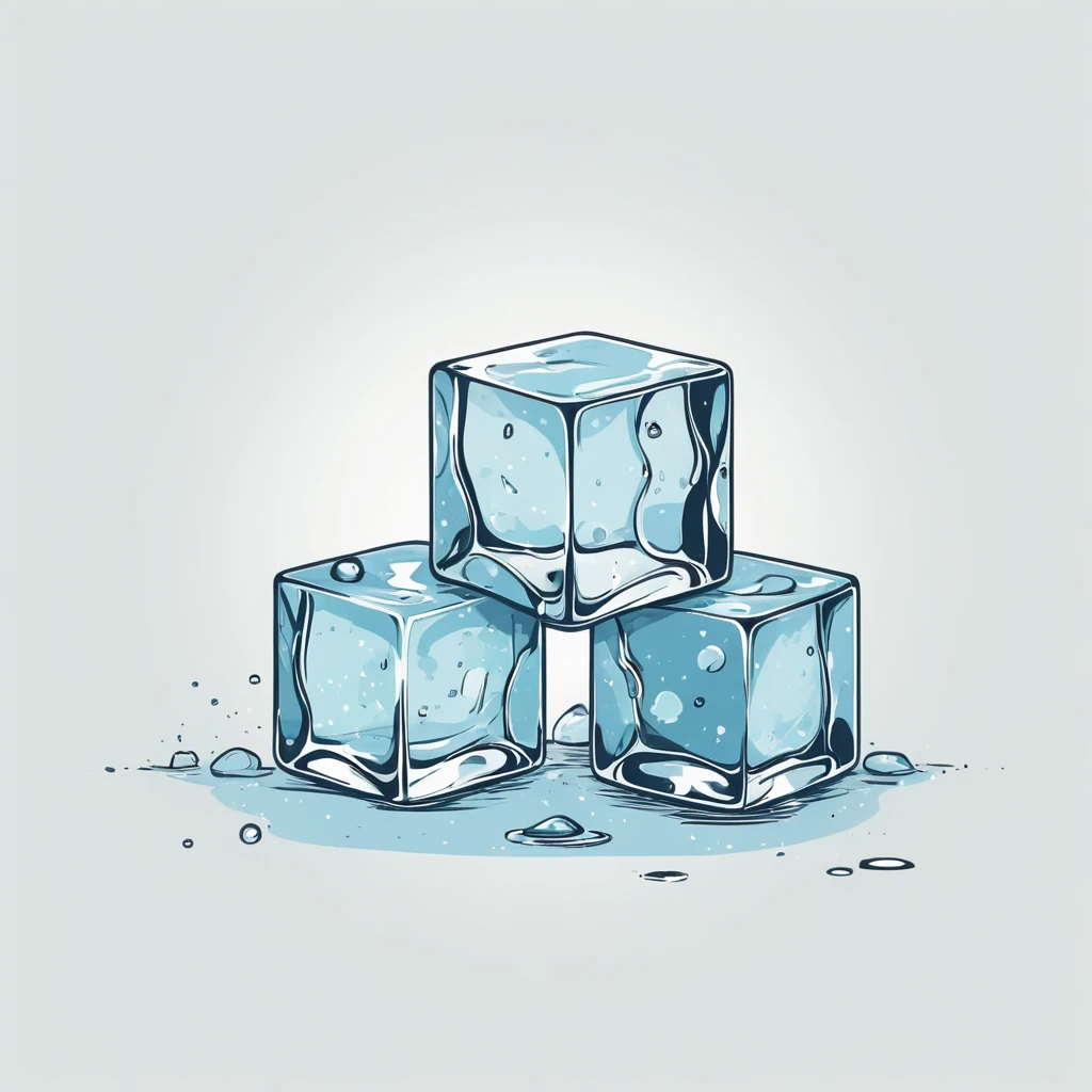 Картинка с Кубиками льода