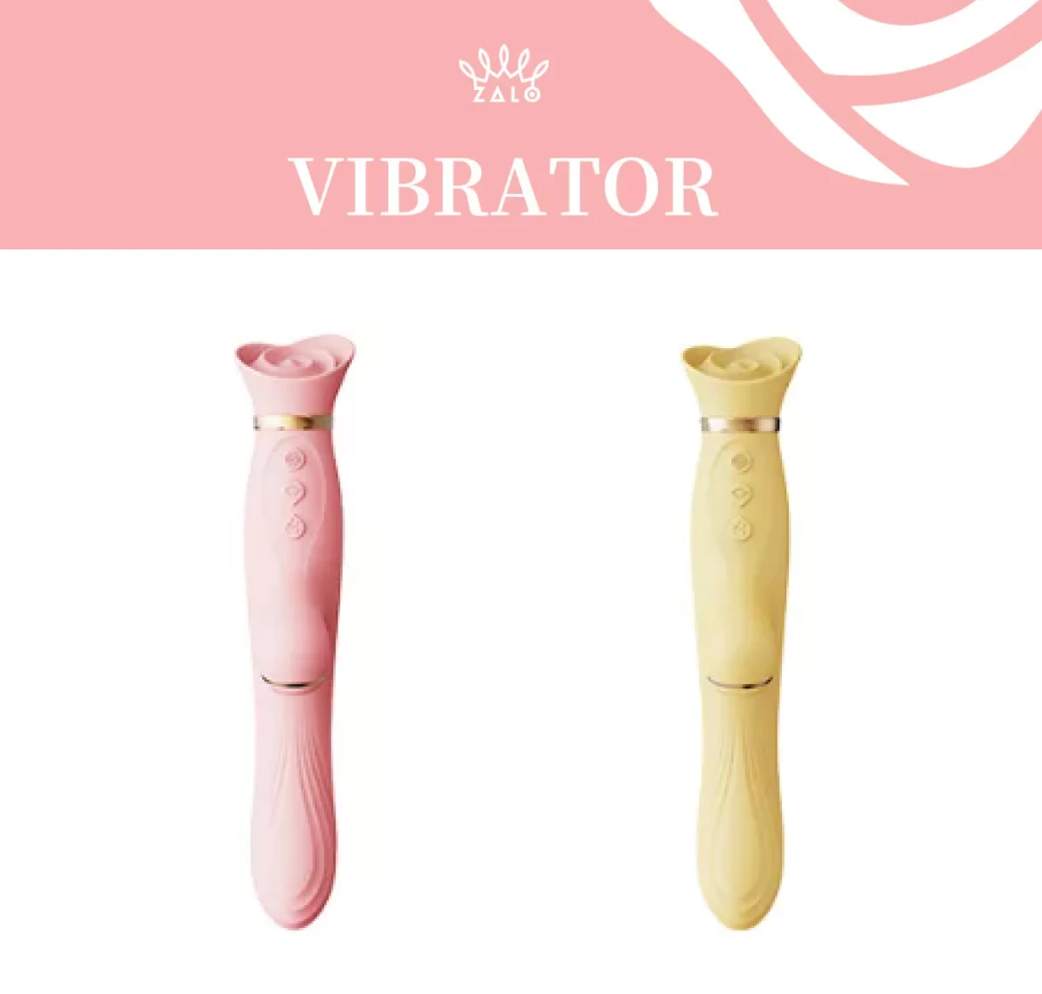 Zalo - ROSE Vibrator баннер