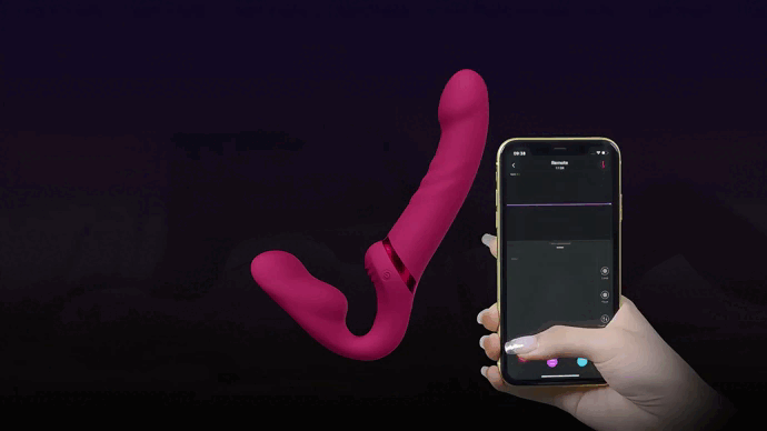 Lovense Lapis - Подвійний смарт страпон Lovense Lapis - Подвійний смарт страпон