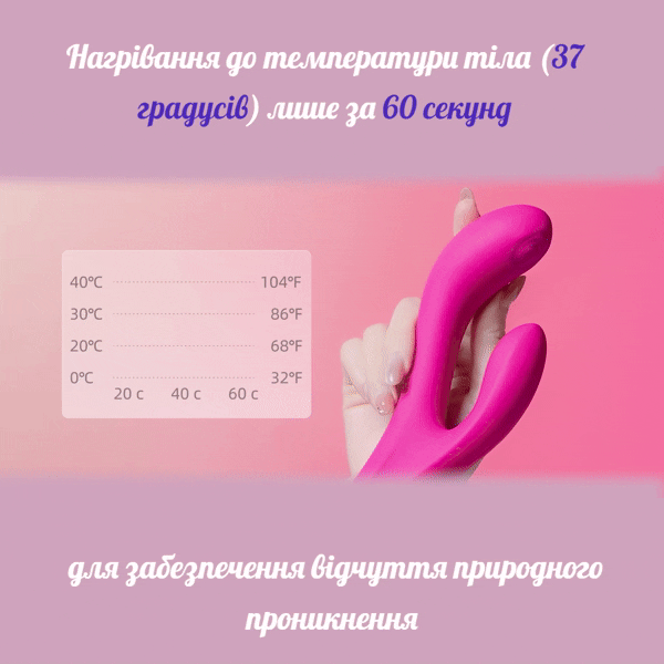 Lovense Osci 3 - нагрівання до 38 градусів