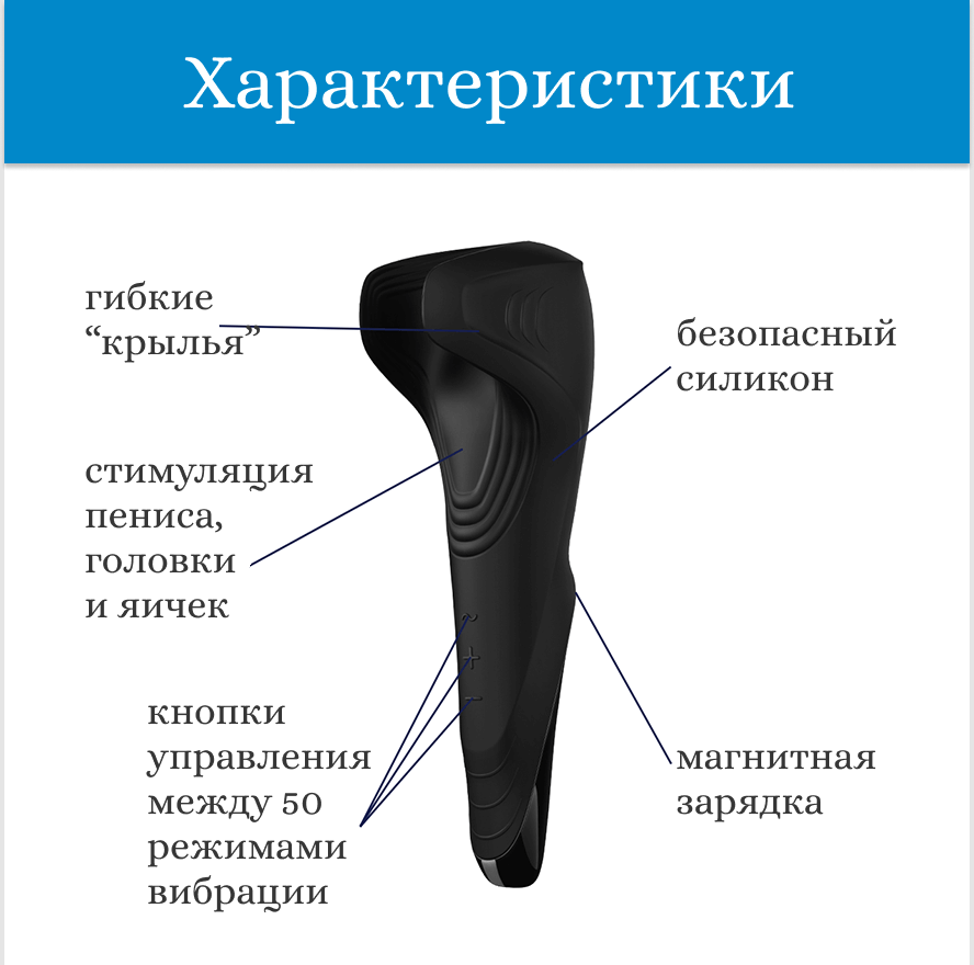 картинка с изображением Satisfyer Men Wand
